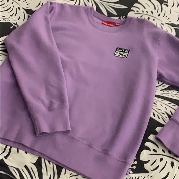 Light purple Supreme sweatshirt Medium - Picture 4 of 4